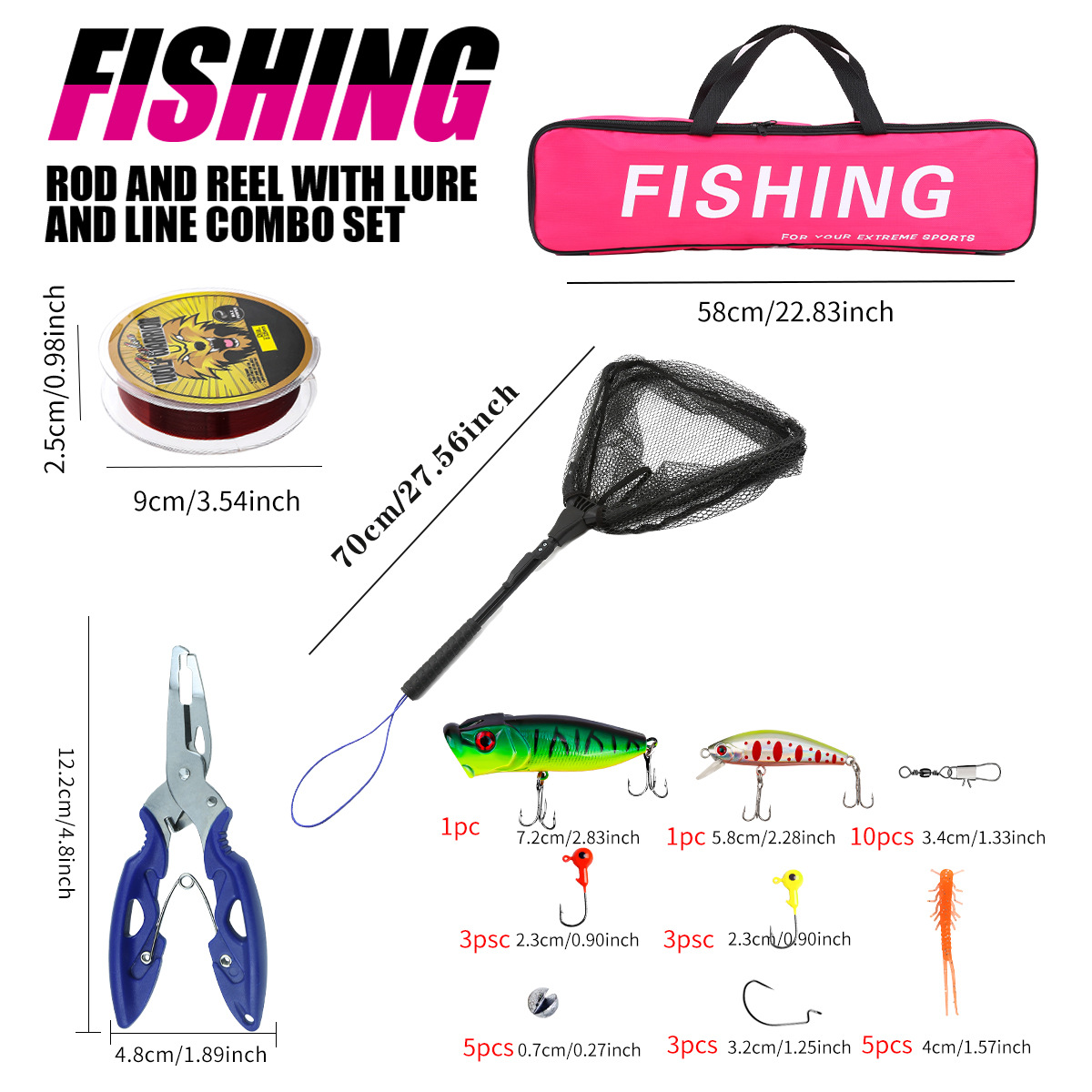 Set completo da pesca con cann - Fishing Line Spooler recensione e prezzo