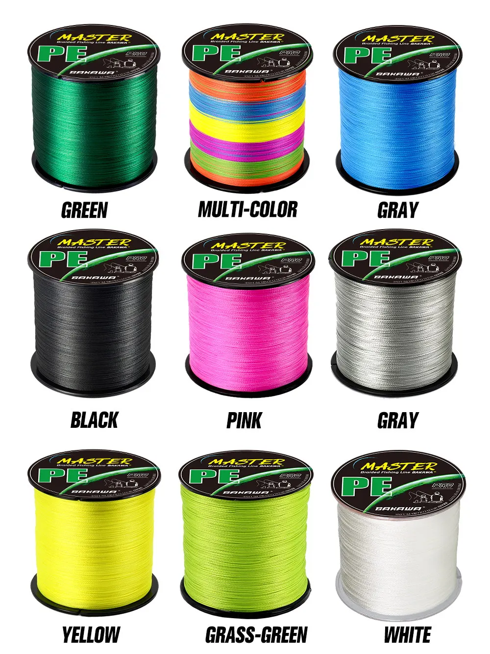 BAKAWA Carp Fishing Line 300M  - Braided Line recensione e prezzo