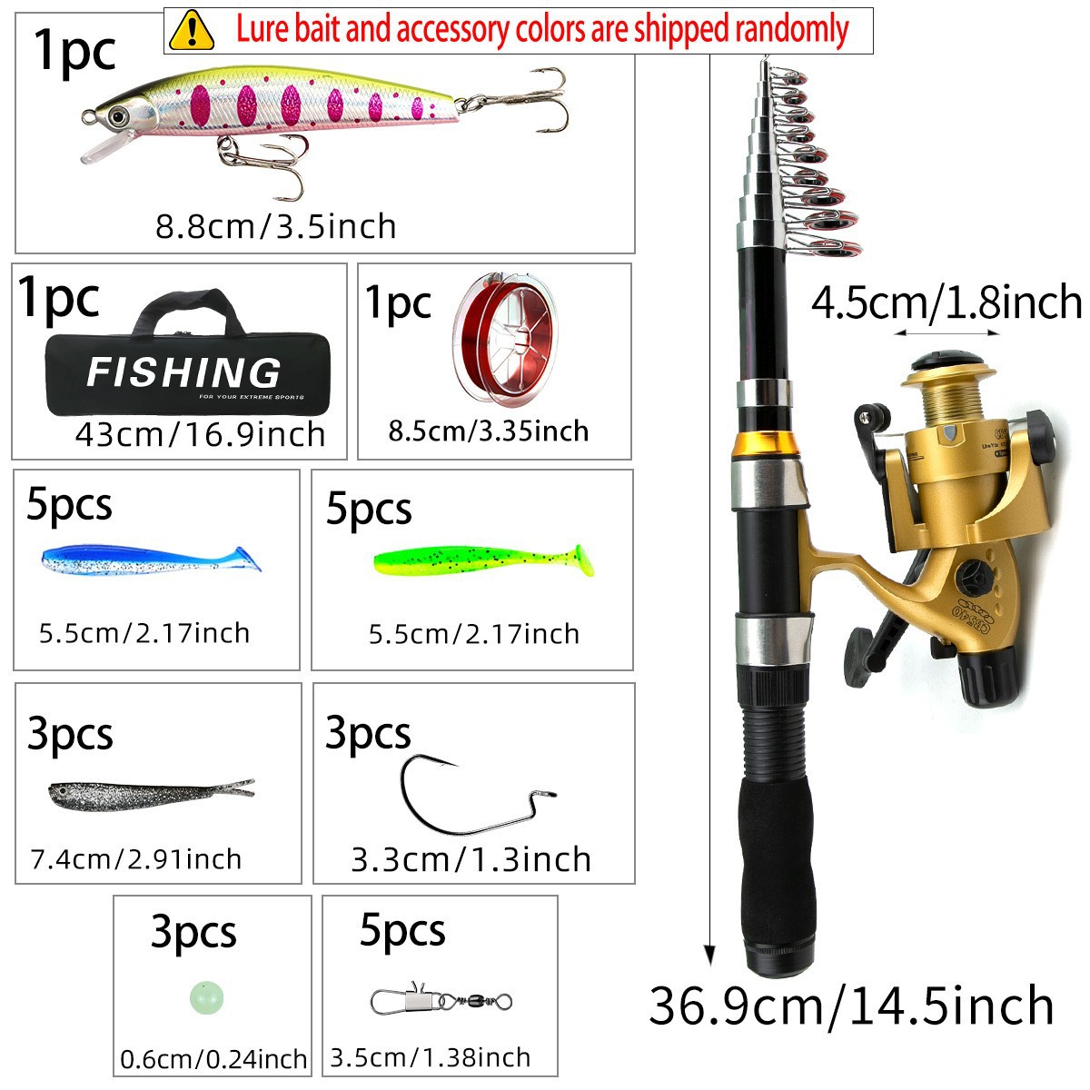 Canna da Pesca Telescopica Por - Freshwater Line recensione e prezzo